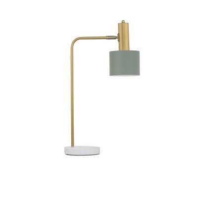 9426652 Столна ламба PAZ златно со зелено Е27 NOVA LUCE